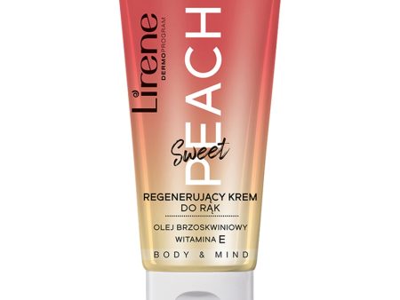 Body & Mind regenerujący krem do rąk Sweet Peach 50ml Sale