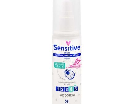 Sensitive płyn na kleszcze. komary i meszki 80ml Online Hot Sale