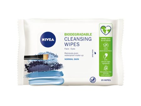 Biodegradable Cleansing Wipes biodegradowalne 3w1 odświeżające chusteczki do demakijażu 25szt. Online now