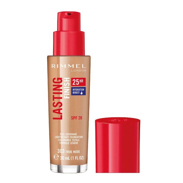 Lasting Finish 25HR With Comfort Serum SPF20 długotrwały podkład z serum nawilżającym 303 True Nude 30ml Hot on Sale