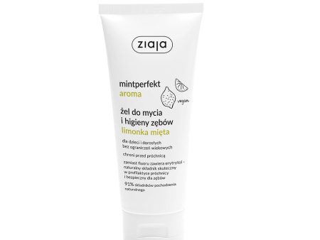 Mintperfekt Aroma żel do mycia i higieny zębów Limonka Mięta 100ml Online Sale