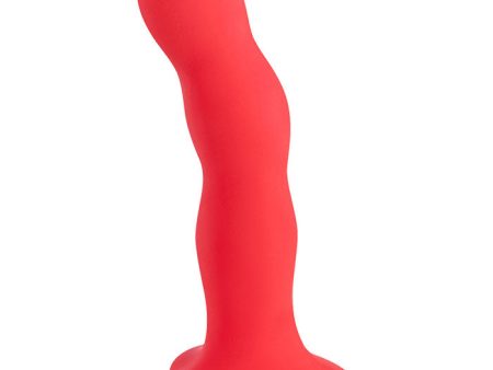 Bouncer dildo z ruchomymi kuleczkami Czerwony Hot on Sale