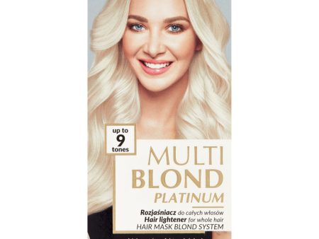 Multi Blond Platinum rozjaśniacz do całych włosów do 9 tonów Cheap