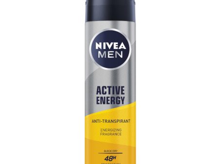 Men Active Energy antyperspirant w sprayu 150ml Hot on Sale