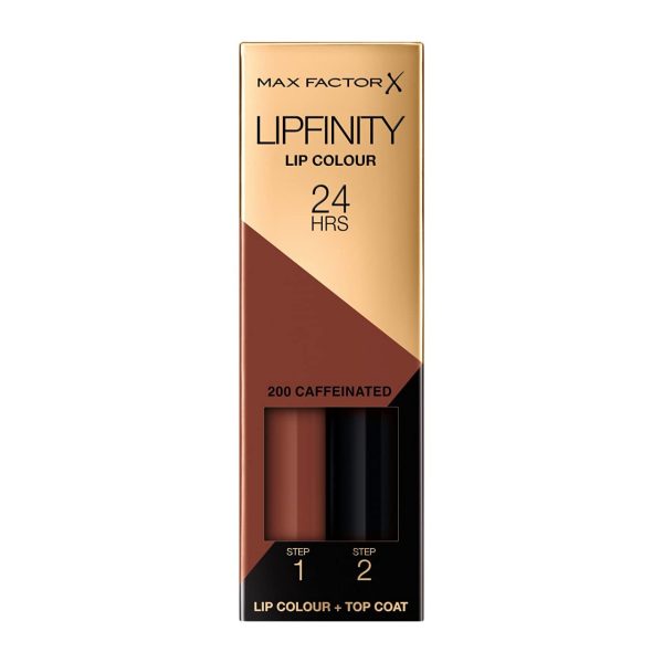 Lipfinity Lip Colour dwufazowa pomadka w płynie o długotrwałym efekcie 200 Caffeinated Sale