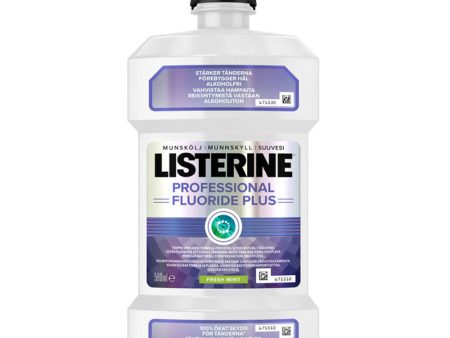 Professional Fluoride Plus płyn do płukania jamy ustnej Fresh Mint 500ml Discount