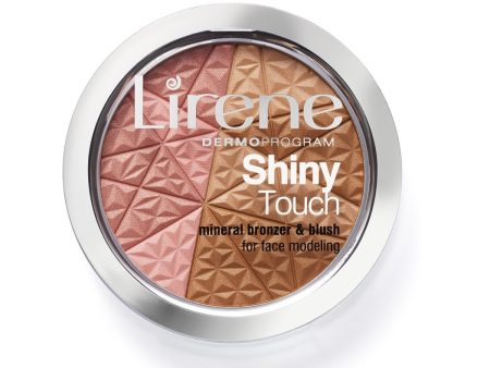 Shiny Touch Mineral Bronzer & Blush mineralny bronzer z różem modelujący owal twarzy 9g Online Sale