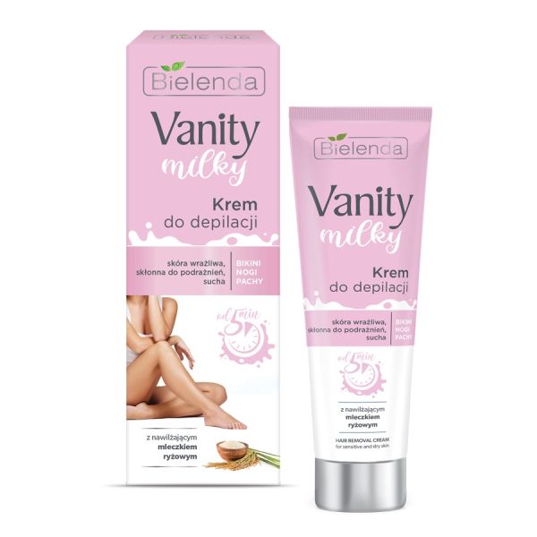 Vanity Milky krem do depilacji z mleczkiem ryżowym 100ml For Discount