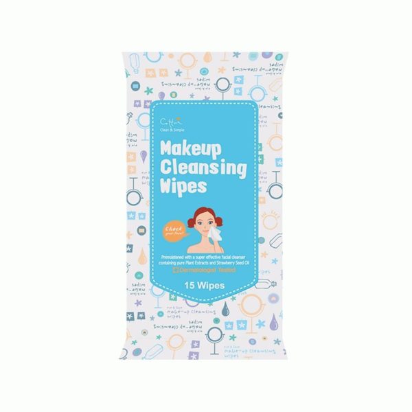 Makeup Cleansing Wipes chusteczki do demakijażu 15szt on Sale