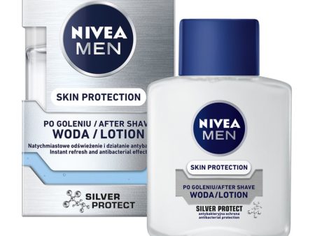 Men Skin Protection woda po goleniu Silver Protect For Cheap