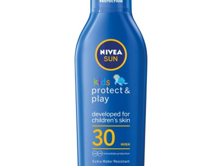 Sun Kids Protect & Play balsam ochronny na słońce dla dzieci SPF30 200ml Fashion