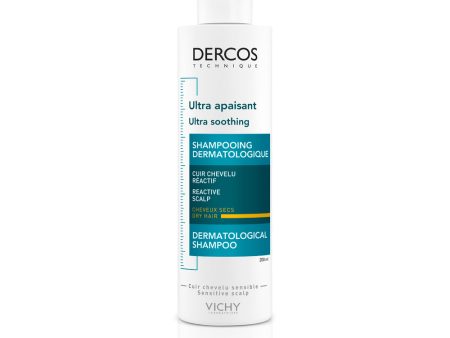 Dercos Ultra Soothing Shampoo ultrakojący szampon do włosów suchych 200ml on Sale