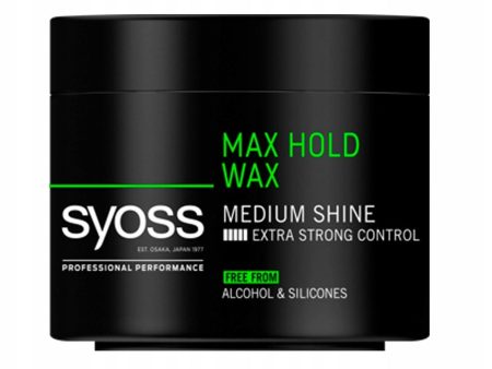 Max Hold Wax wosk stylizujący do włosów Medium Shine 150ml For Cheap