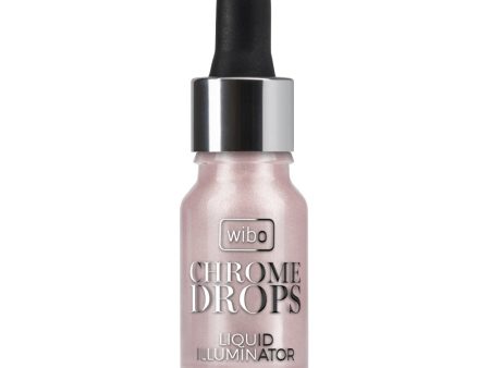 Chrome Drops Liquid Illuminator płynny rozświetlacz do twarzy i ciała 1 9ml on Sale