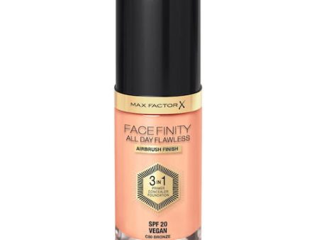 Facefinity All Day Flawless 3w1 kryjący podkład w płynie C80 Bronze 30ml Supply