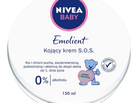 Baby Emolient kojący krem S.O.S dla dzieci 150ml For Sale