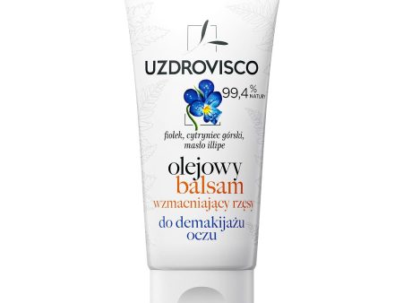 Fiołek olejowy balsam wzmacniający rzęsy do demakijażu 60ml Cheap