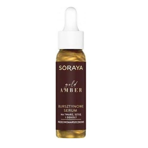 Gold Amber bursztynowe serum przeciwzmarszczkowe na twarz szyję i dekolt 30ml Supply