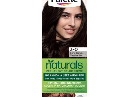 Permanent Naturals Color Creme farba do włosów trwale koloryzująca 800  3-0 Ciemny Brąz Discount