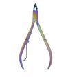 Professional Cuticle Nippers cążki do skórek 5mm Rainbow Hot on Sale