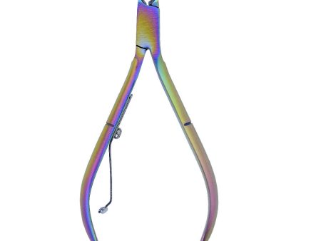 Professional Cuticle Nippers cążki do skórek 5mm Rainbow Hot on Sale