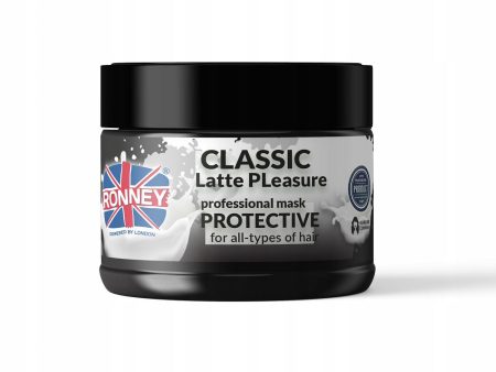 Classic Latte Pleasure Professional Mask Protective ochronna maska do wszystkich rodzajów włosów 300ml Cheap