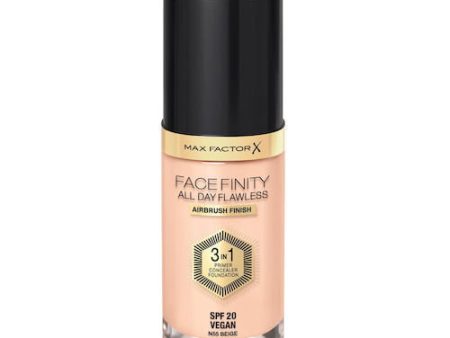 Facefinity All Day Flawless 3w1 kryjący podkład w płynie N55 Beige 30ml Discount