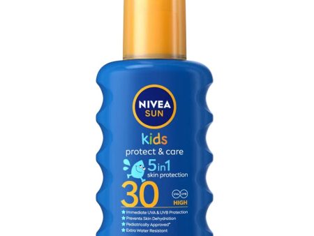 Sun Kids Protect & Care spray ochronny na słońce dla dzieci SPF30 200ml Cheap