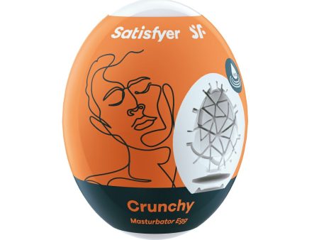 Masturbator Egg masturbator w kształcie jajka Crunchy For Sale