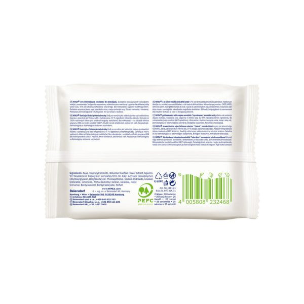 Biodegradable Cleansing Wipes biodegradowalne 3w1 odświeżające chusteczki do demakijażu 25szt. Online now