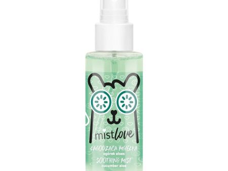 MistLove łagodząca mgiełka do twarzy ciała i włosów Ogórek i Aloes 95ml For Sale