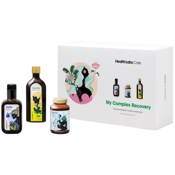 My Complex Recovery zestaw suplementów diety HealMe 250ml + DetoxMe 90 kapsułek + SmartMe 250ml Online Hot Sale