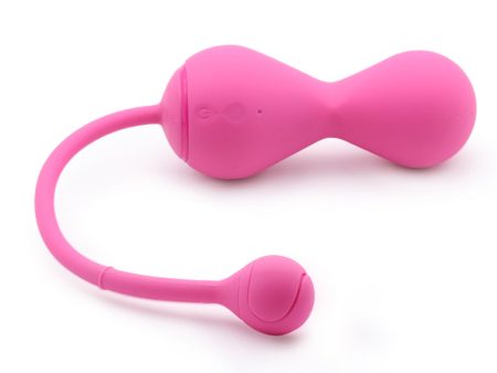 Smart Kegel Master Balls wibrator do ćwiczeń mięśni kegla sterowany aplikacją Pink on Sale