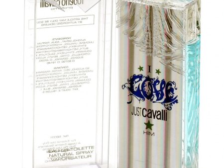 Just Cavalli I Love Him woda toaletowa spray Online Sale