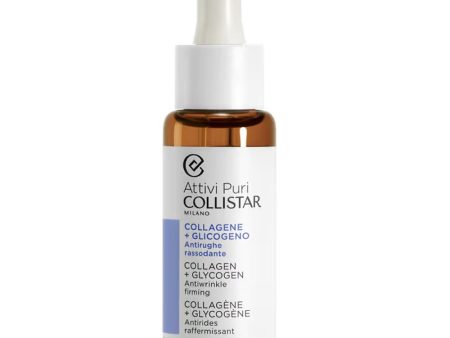 Attivi Puri Collagen + Glycogen Antiwrinkle Firming ujędrniające serum do twarzy z kwasem hialuronowym i glikogenem 30ml Fashion