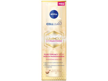 Cellular Luminous 630® SPF20 fluid tonujący na dzień przeciw przebarwieniom 40ml Supply