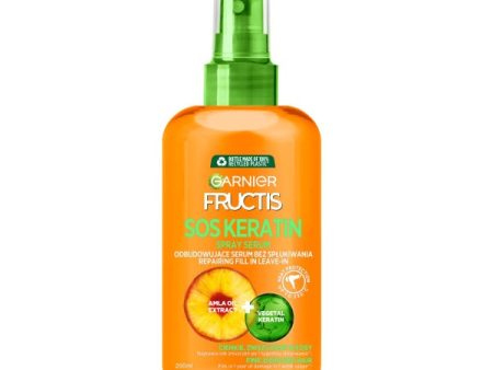 Fructis SOS Keratin odbudowujące serum bez spłukiwania do włosów cienkich i zniszczonych 200ml Online