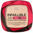 Infaillible 24H Fresh Wear Foundation In A Powder matujący podkład do w pudrze 20 Ivory 9g Discount