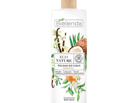 Eco Nature balsam do ciała odżywczy Mleczko Waniliowe & Kokosowe & Kwiat Pomarańczy 400ml Fashion