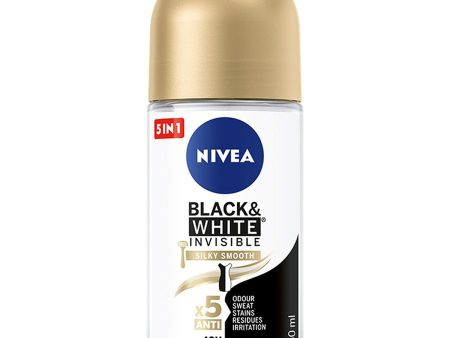 Black&White Invisible Silky Smooth antyperspirant w kulce 50ml Online