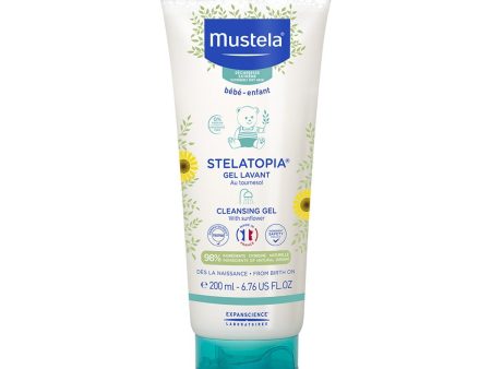 Stelatopia Cleansing Gel oczyszczający żel dla dzieci do skóry suchej i atopowej 200ml Online Sale