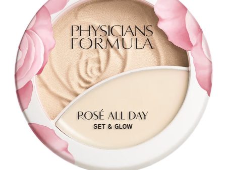 Rose All Day Set & Glow puder rozświetlający Luminous Light 10.3g Supply