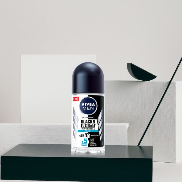 Men Black&White Invisible Fresh antyperspirant w kulce 50ml Cheap