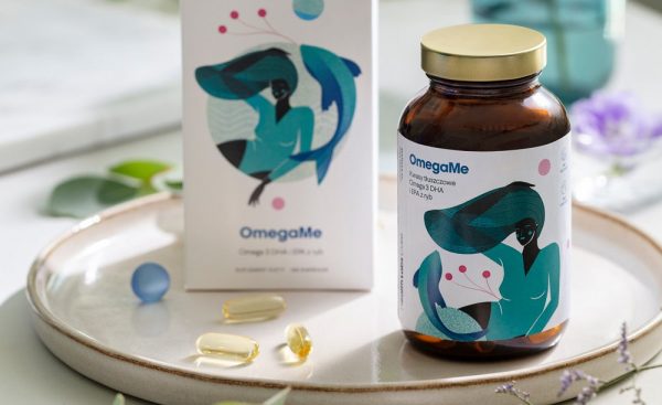 OmegaMe kwasy tłuszczowe Omega 3 DHA i EPA z ryb suplement diety 60 kapsułek Online