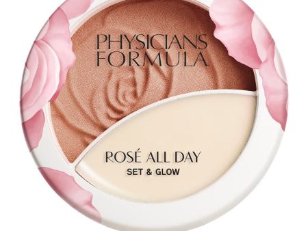 Rose All Day Set & Glow puder rozświetlający Sunlit Glow 10.3g Discount