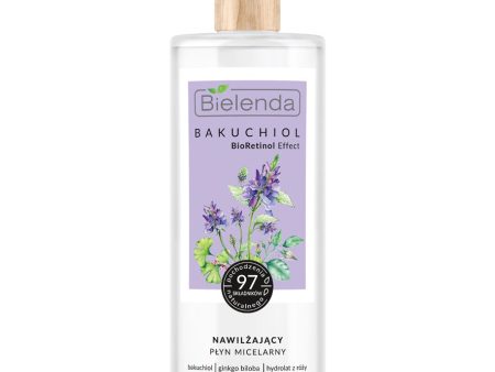 Bakuchiol BioRetinol Effect nawilżający płyn micelarny 500ml Fashion