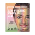 Glow-Up Boosting Rainbow wegańska hydrożelowa maska na twarz 22g Hot on Sale