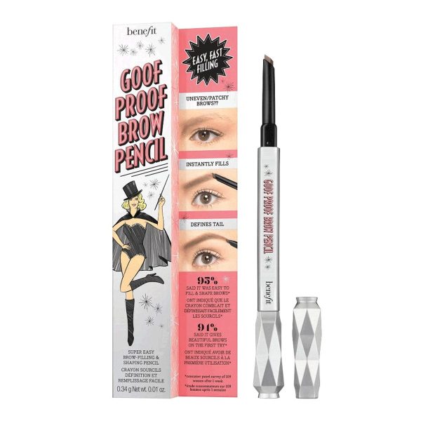 Goof Proof Brow Pencil kredka do brwi 3.5 Neutral Medium Brown 0.34g Supply