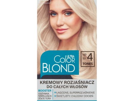 Ultra Color Blond kremowy rozjaśniacz do całych włosów do 4 tonów on Sale