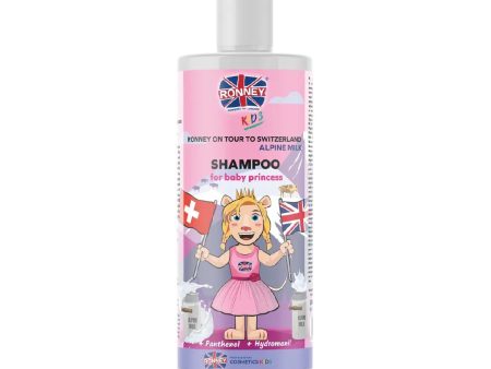 Kids On Tour To Switzerland Shampoo szampon do włosów dla dzieci Alpejskie Mleko 300ml Online